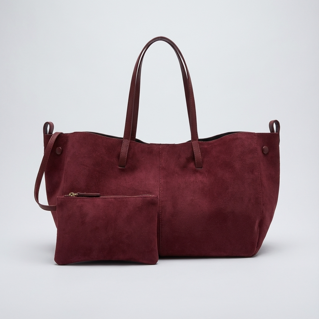 River Luna Women’s Tote Bag | Structured Shape, Detachable Pouch