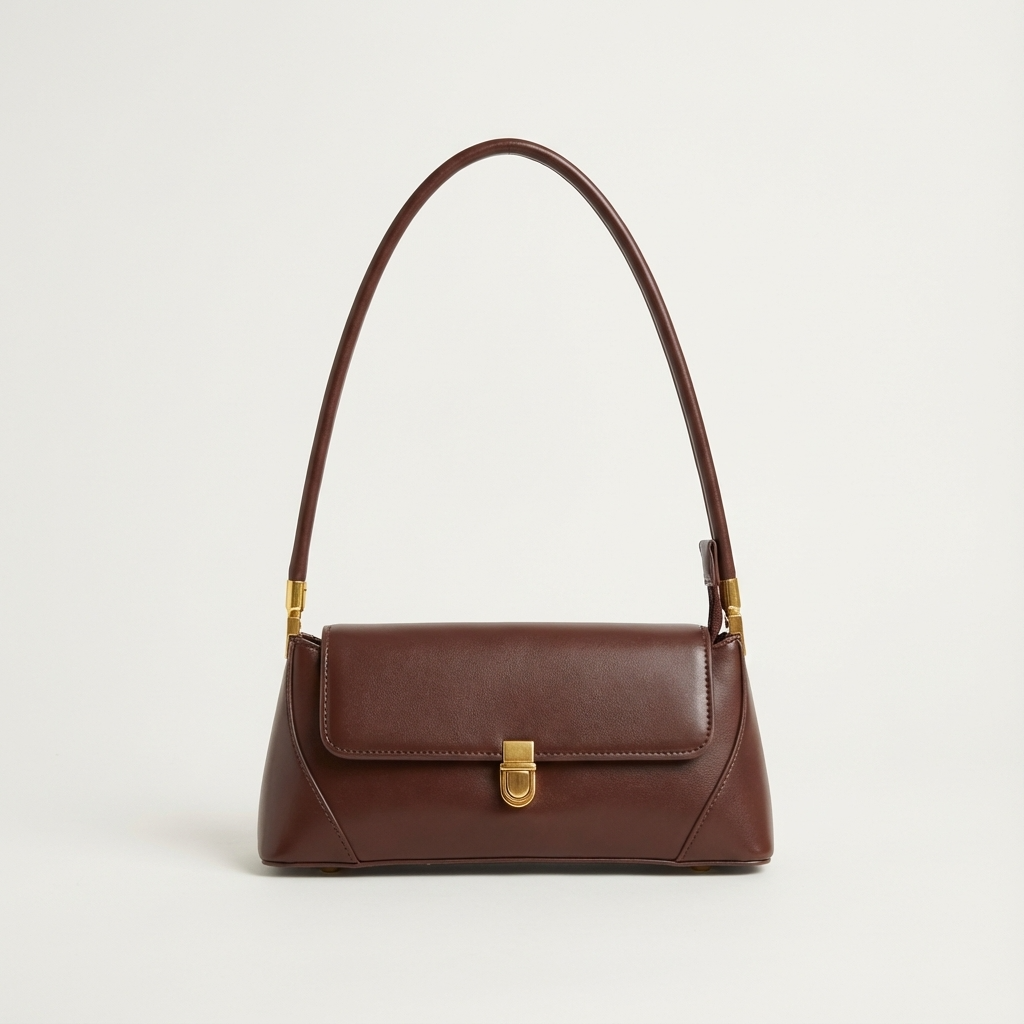 Sac à épaule pour femmes Celeste | Détail de verrou vintage, silhouette élégante