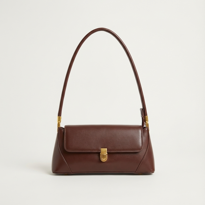Sac à épaule pour femmes Celeste | Détail de verrou vintage, silhouette élégante