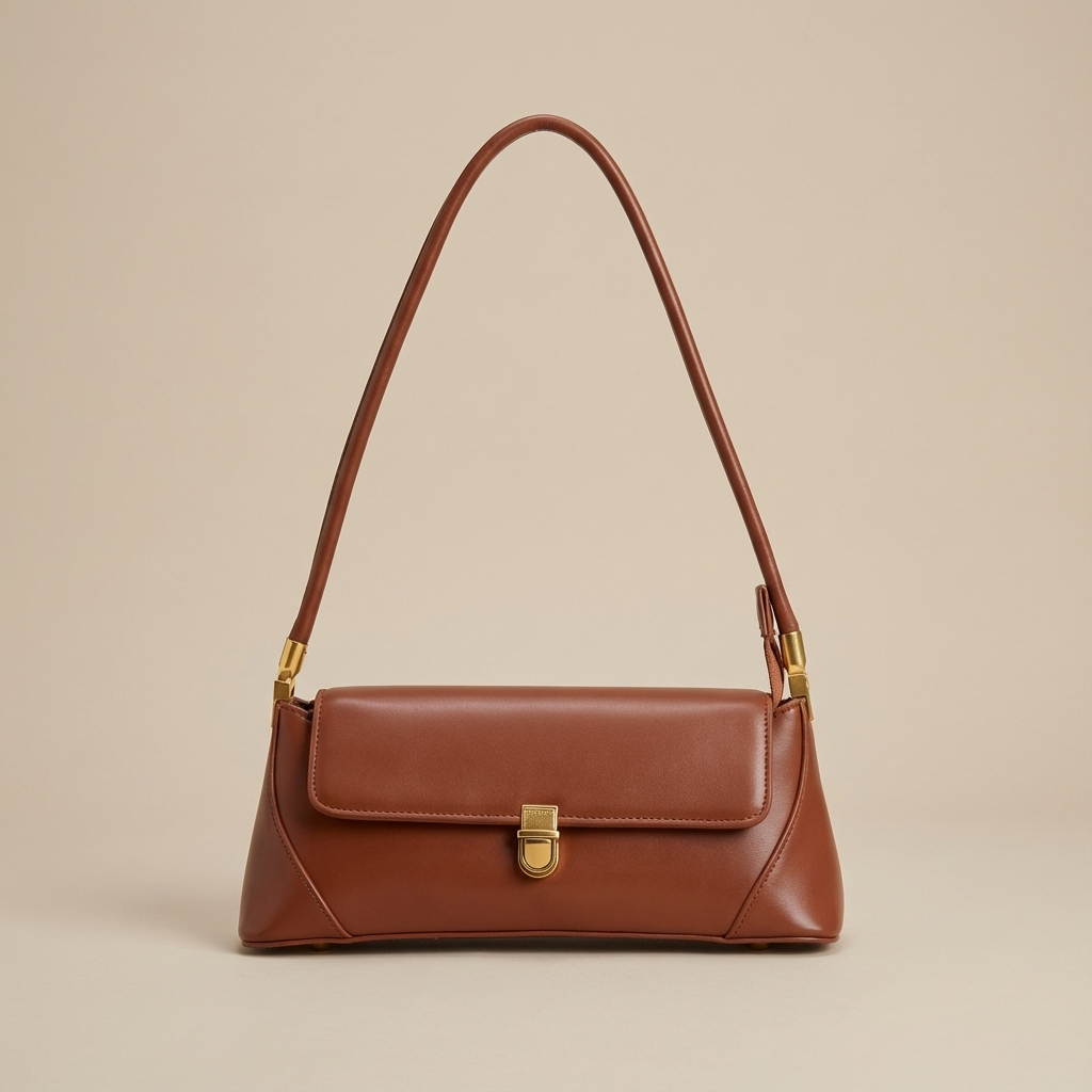 Sac à épaule pour femmes Celeste | Détail de verrou vintage, silhouette élégante