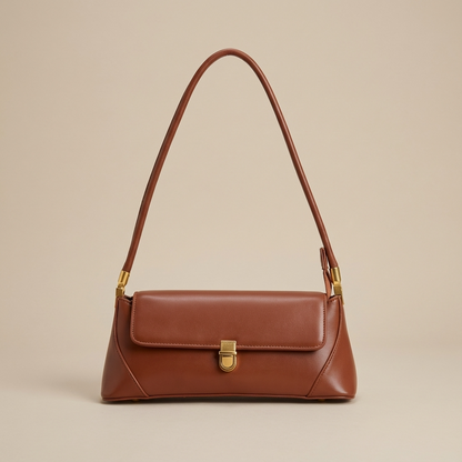 Sac à épaule pour femmes Celeste | Détail de verrou vintage, silhouette élégante