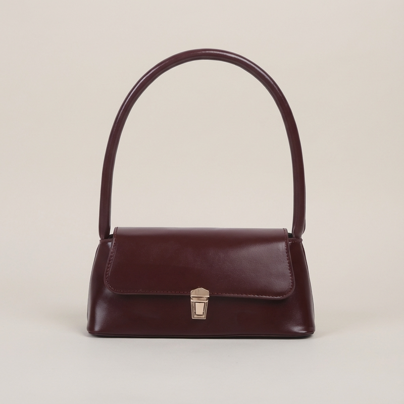 Bolso de hombro para mujer Maribel | Frente con solapa, Cierre de candado