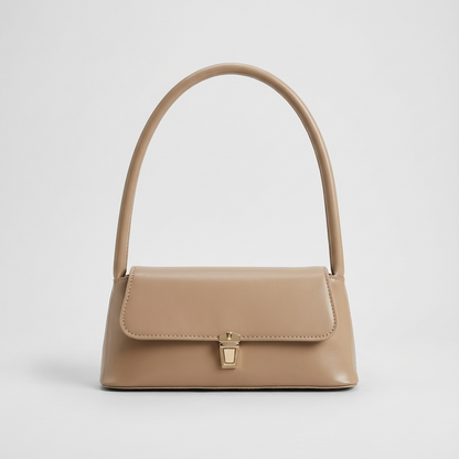 Bolso de hombro para mujer Maribel | Frente con solapa, Cierre de candado