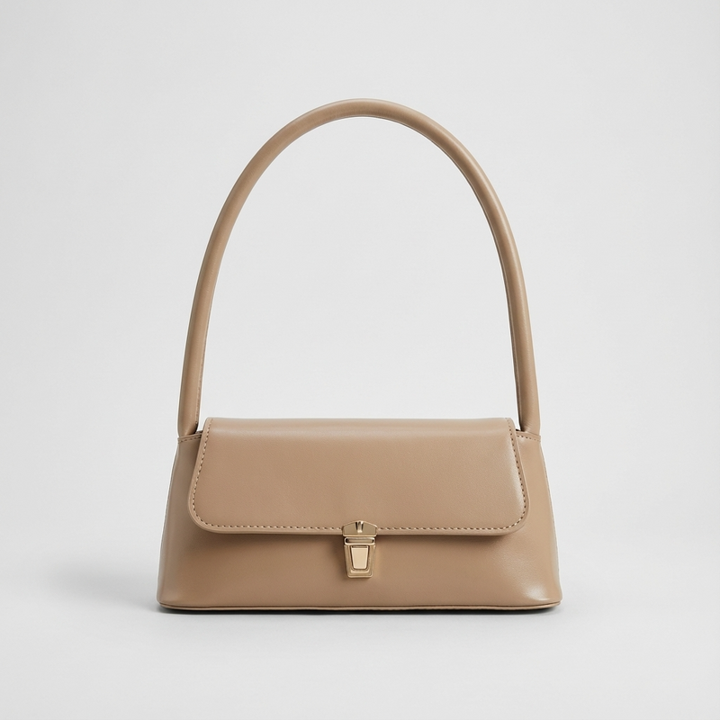 Bolso de hombro para mujer Maribel | Frente con solapa, Cierre de candado