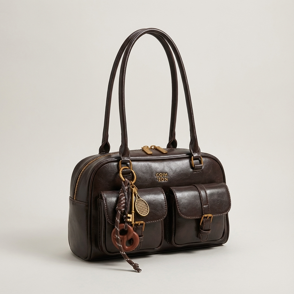 Bolso de hombro para mujer Liora | Forma estructurada, Duales bolsillos frontales