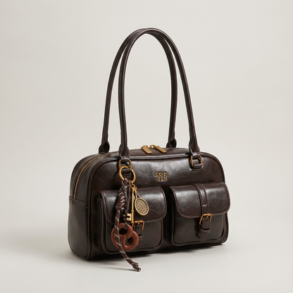 Bolso de hombro para mujer Liora | Forma estructurada, Duales bolsillos frontales