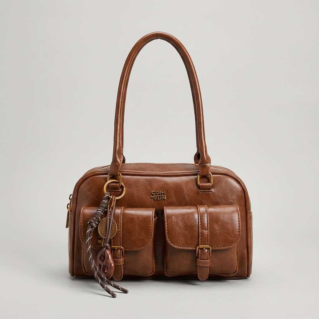 Bolso de hombro para mujer Liora | Forma estructurada, Duales bolsillos frontales