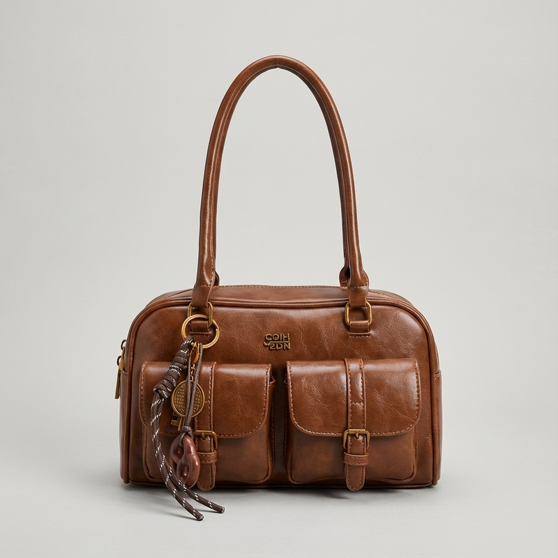 Bolso de hombro para mujer Liora | Forma estructurada, Duales bolsillos frontales