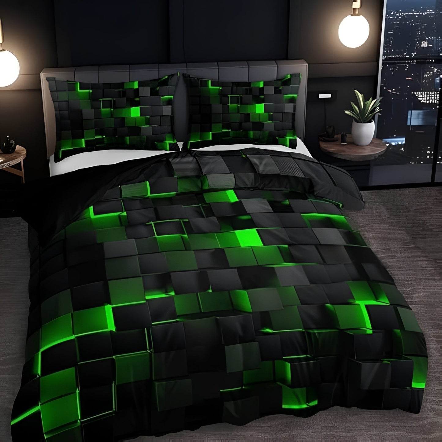 GEOMATRIX Duvet Cover Set