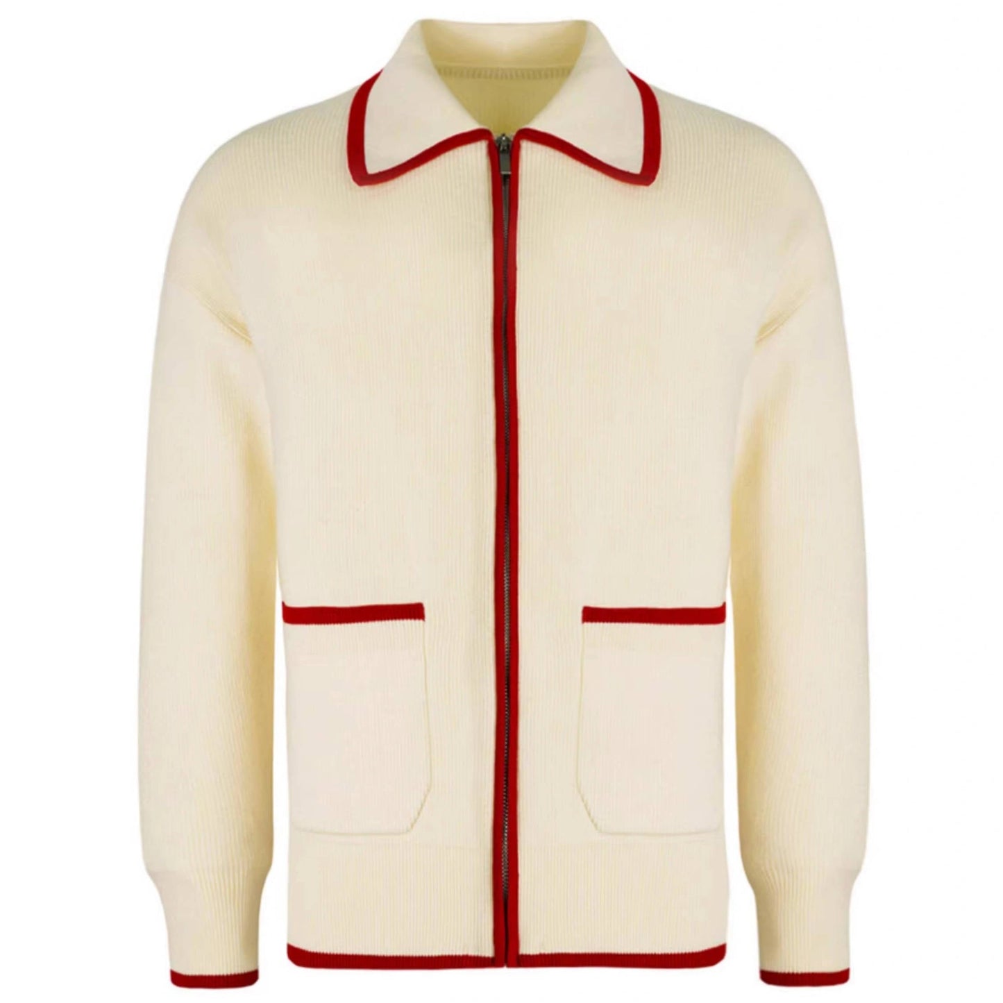 Orson Men's Cable Knit Cardigan - back view