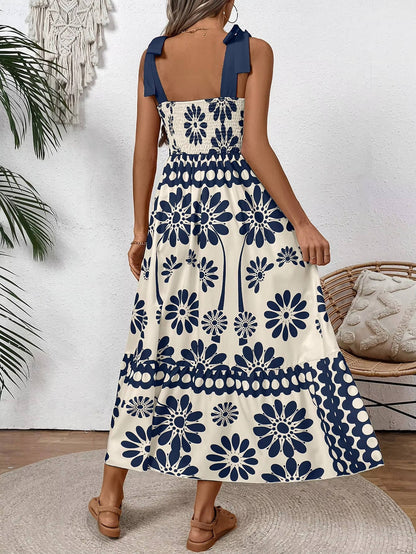 Ivy Women's Floral Maxi Dress - front view