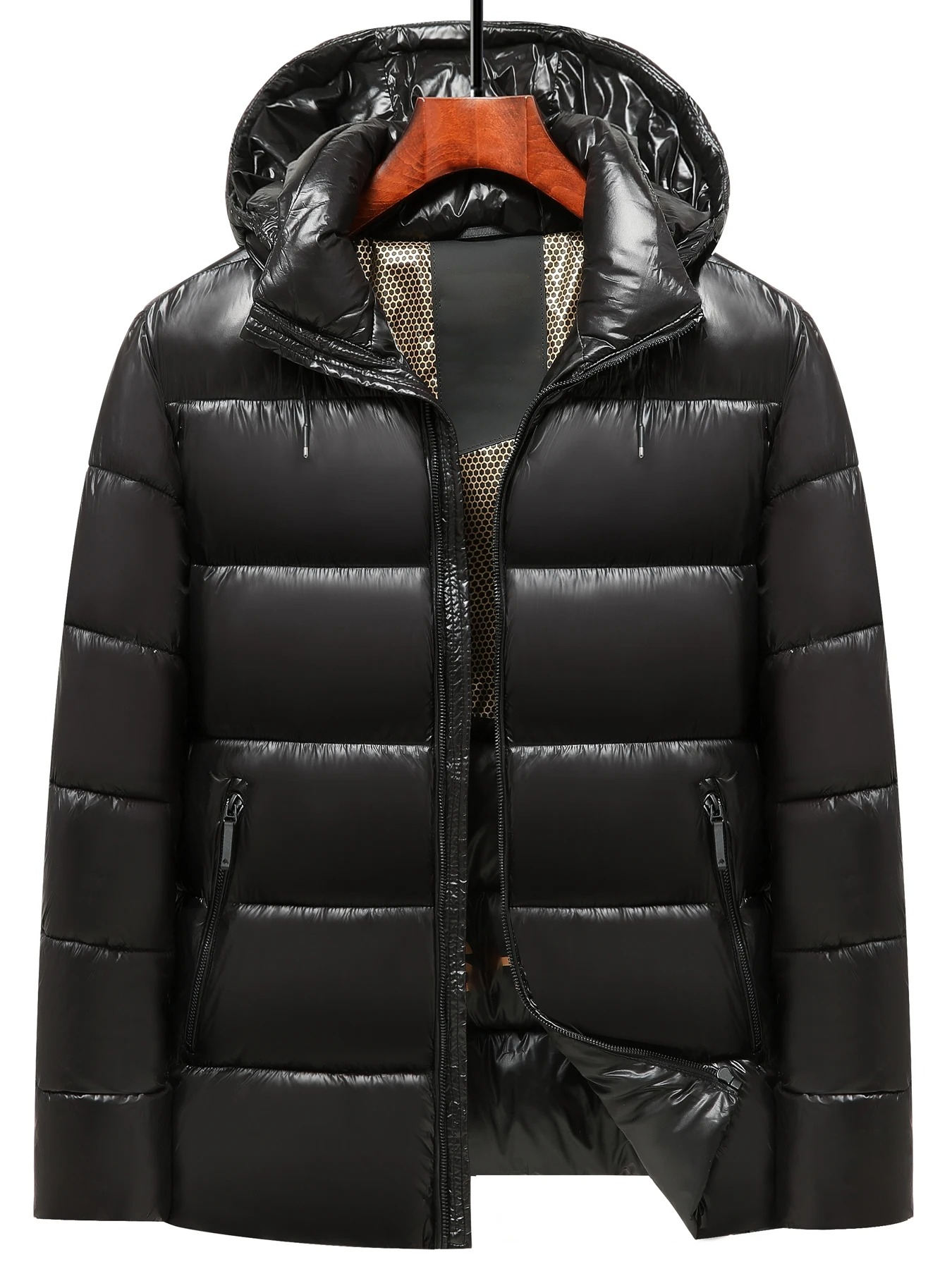Isaac Men's Puffer Jacket - styled view