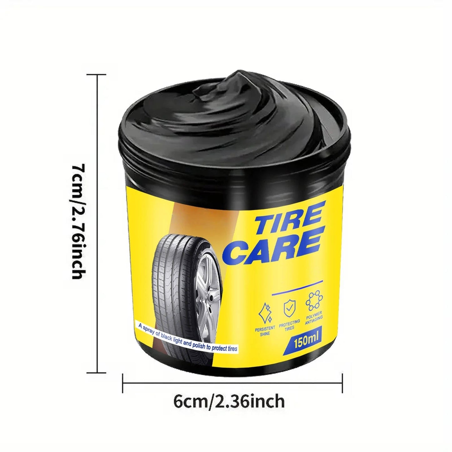 Juniper Car Tire Shine - full-length view