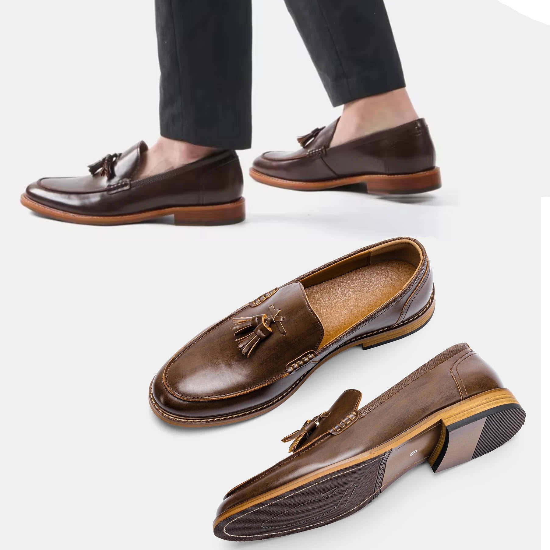 Yves Men's Loafers - front view