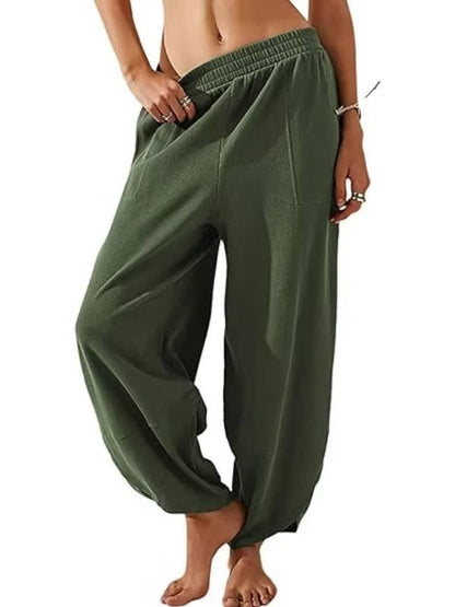 Nora Women's Wide Leg Joggers - front view