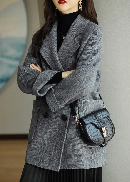 Violette Women's Trench Coat - close-up detail