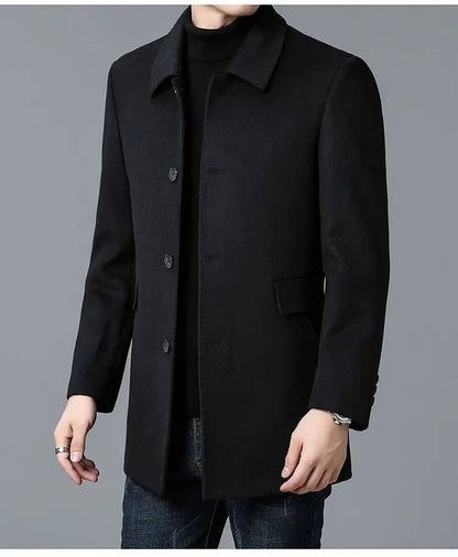 Orson Men's Coat - full-length view