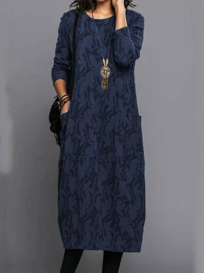Imogen Women's Midi Dress - back view