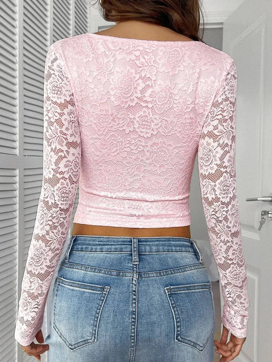 Wilda Women's Floral Blouse - styled view