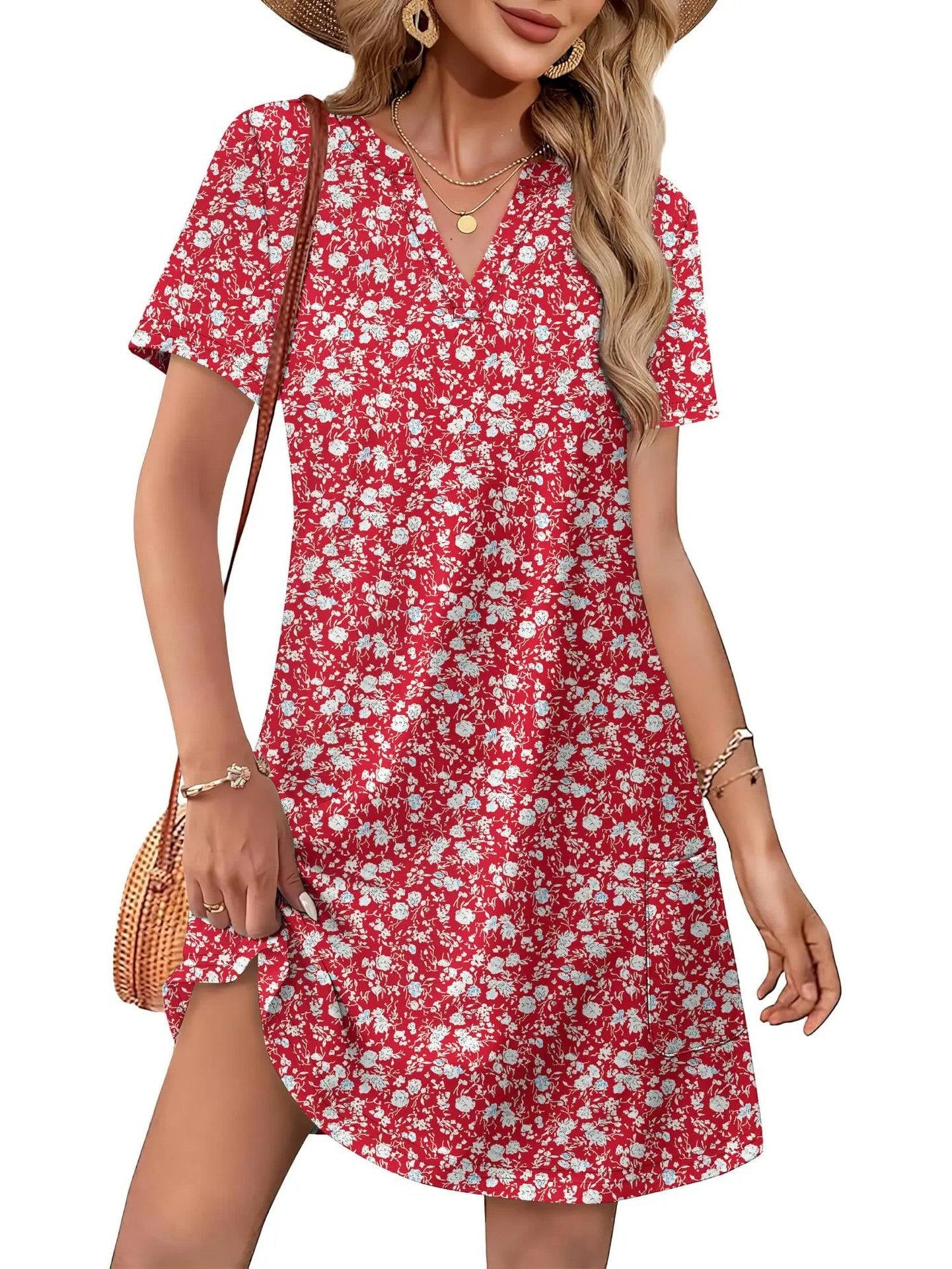 Elena Women's Dress - back view