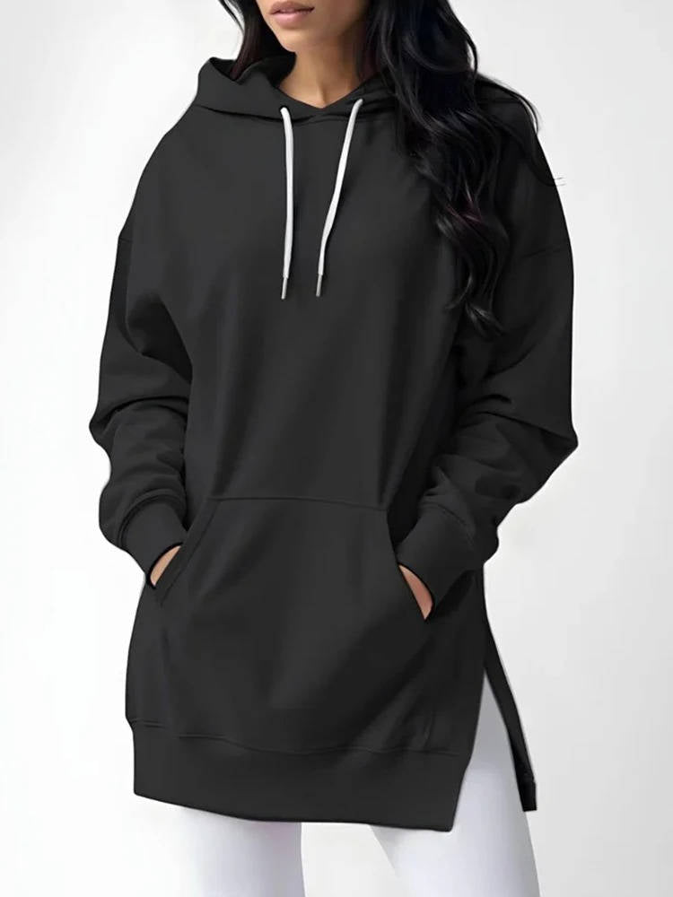 Elsie Women's Oversized Hoodie - close-up detail