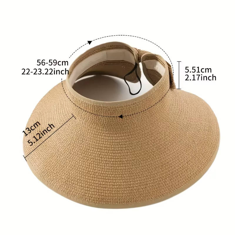 Verity Women's Foldable Hat - styled view