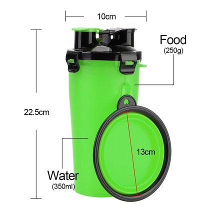 Haven Portable Water Bottle - fabric and finish detail
