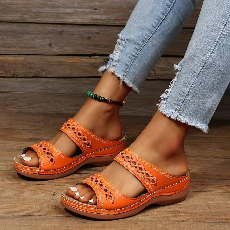Lumi Women's Sandals - styled view