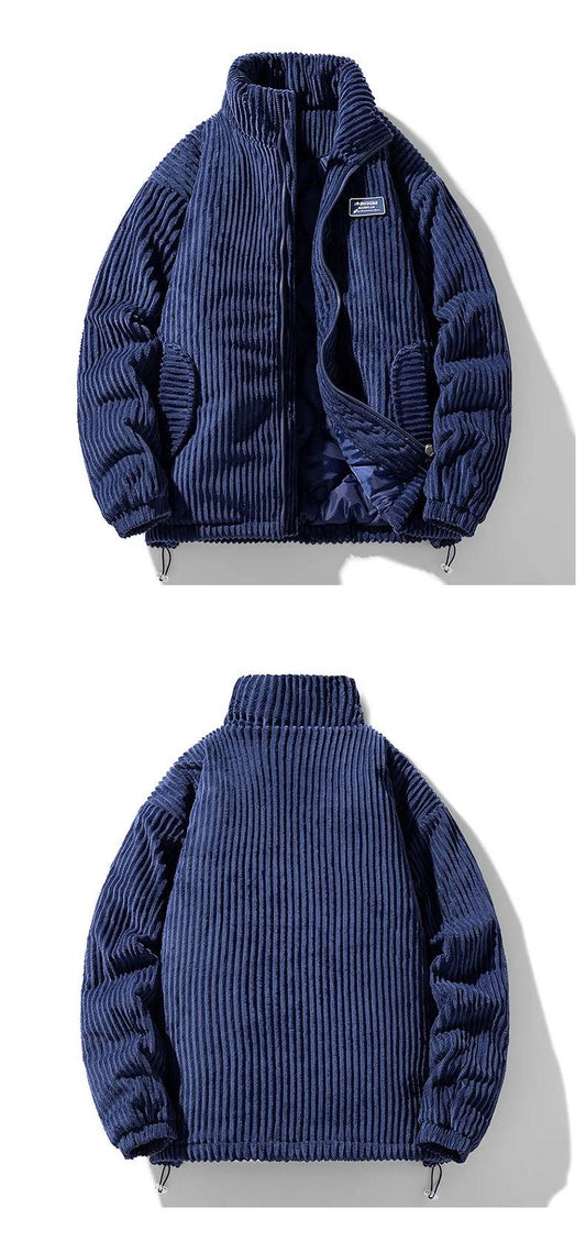 Jasper Men's Puffer Jacket - styled view