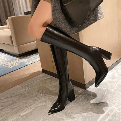 Liana Women's Knee-high Boots - full-length view