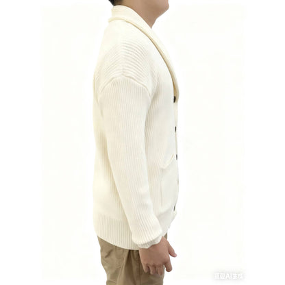Emmett Men's Cardigan - back view