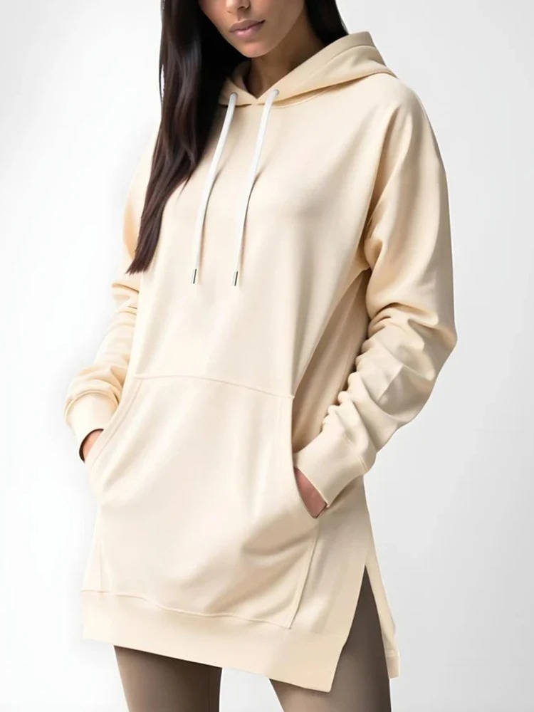 Elsie Women's Oversized Hoodie - shown in use