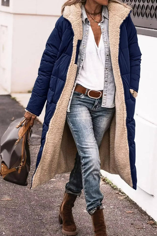 Xanthe Women's Quilted Coat - front view