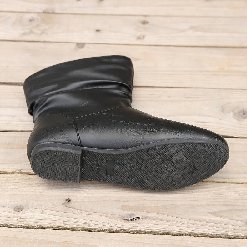 Liana Women's Ankle Boots - fabric and finish detail