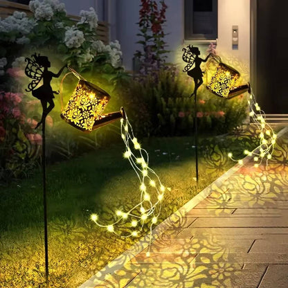 Dune Solar Lamp - styled view