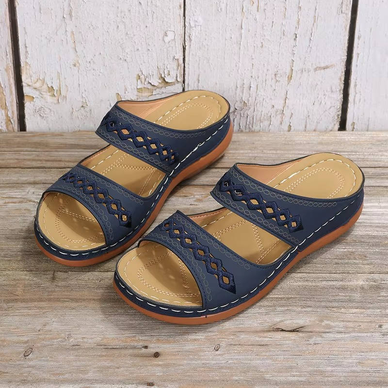 Lumi Women's Sandals - styled view