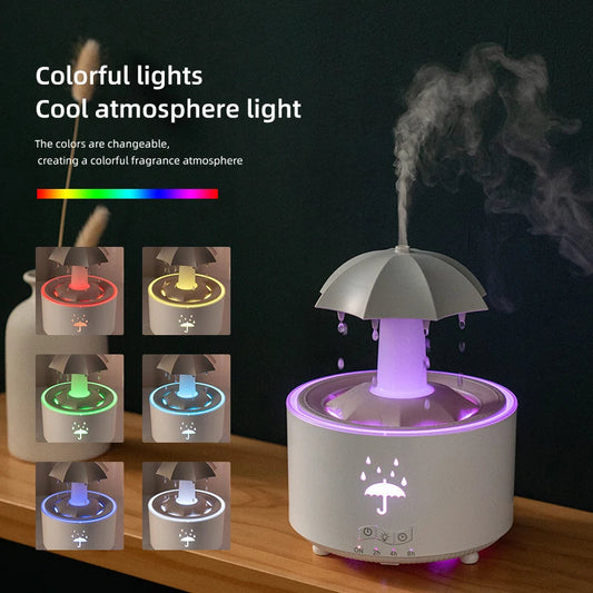 Cedar Portable Humidifier - styled view