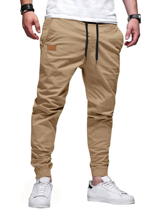 Tristan Men's Joggers - fabric and finish detail