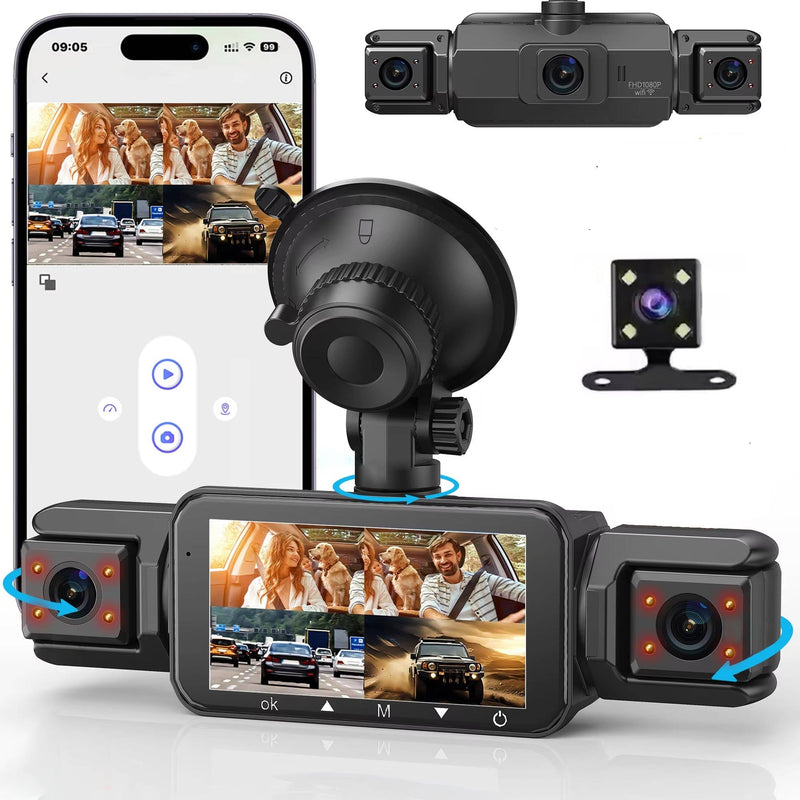 Onyx Car Cam Front - front view