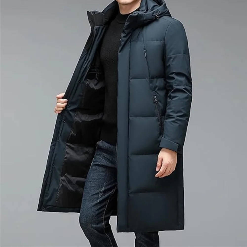 Tobias Men's Puffer Jacket - flat lay