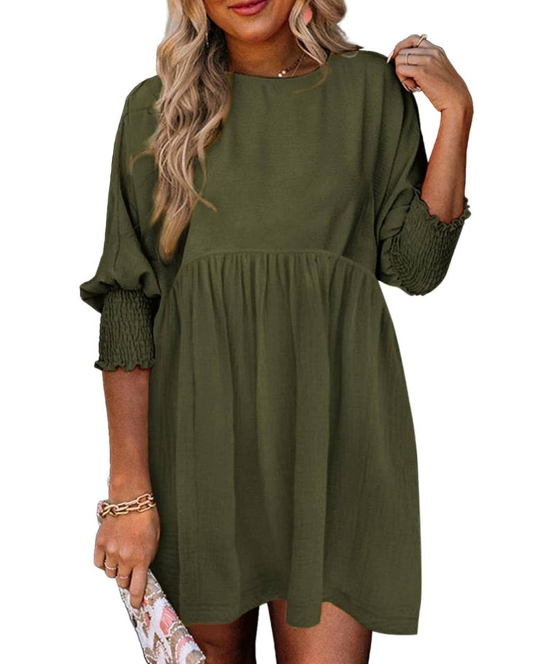 Vienna Women's Mini Dress - back view