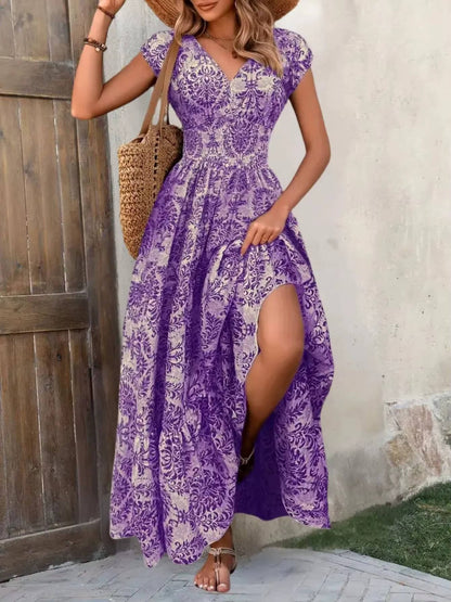 Mabel Women's Maxi Dress - flat lay