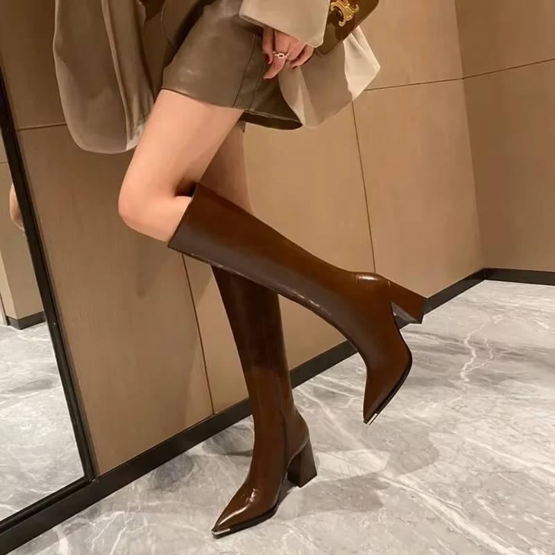 Liana Women's Knee-high Boots | Leather