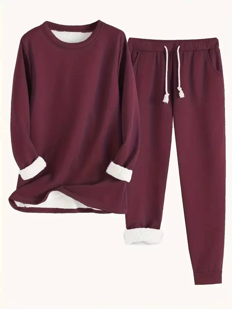 Bijou Women's Sweatsuit Set - fabric and finish detail