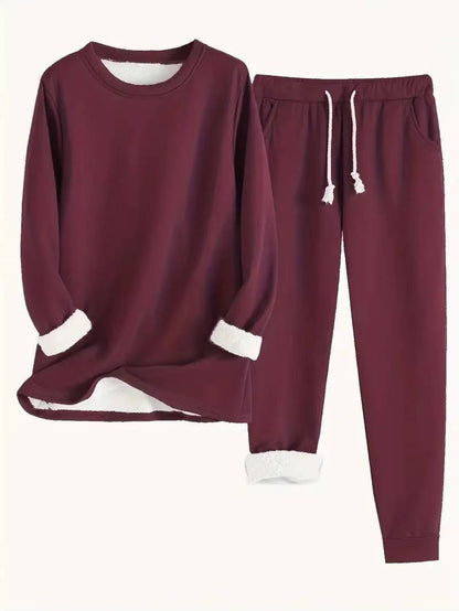 Bijou Women's Sweatsuit Set - fabric and finish detail
