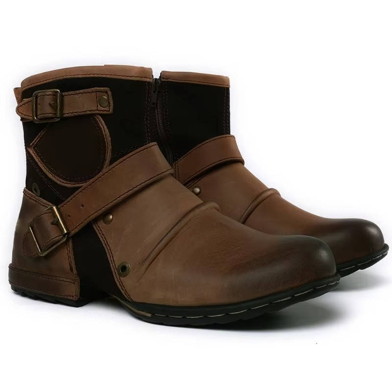 Xavier Men's Ankle Boots | Vintage