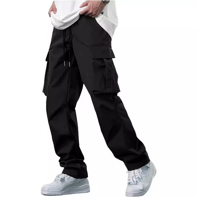 Ezra Men's Joggers | Cargo, Drawstring