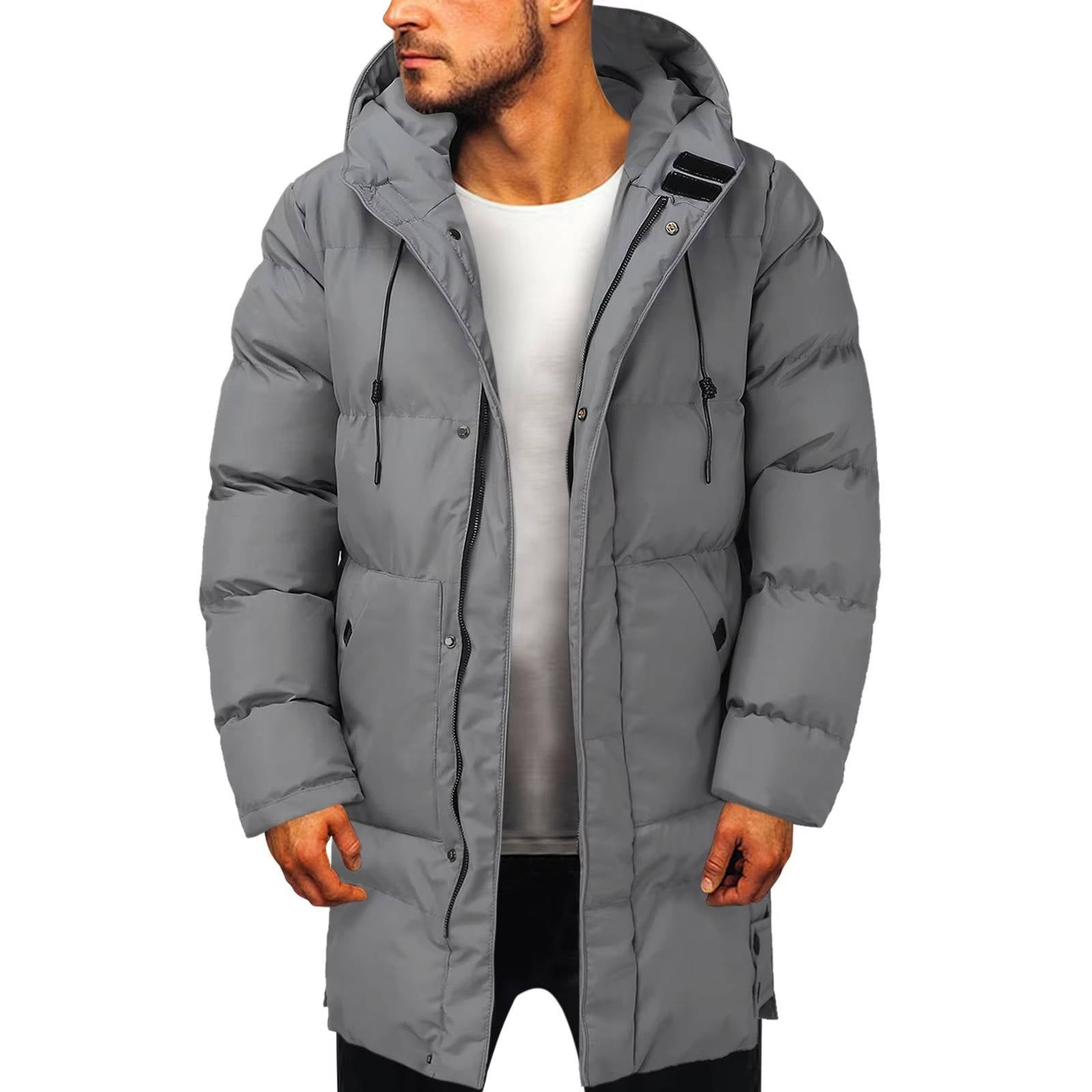 Felix Men's Puffer Jacket - full-length view