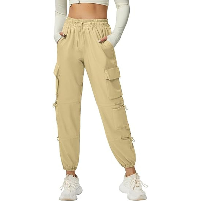 Beatrix Women's Cargo Pants - fabric and finish detail