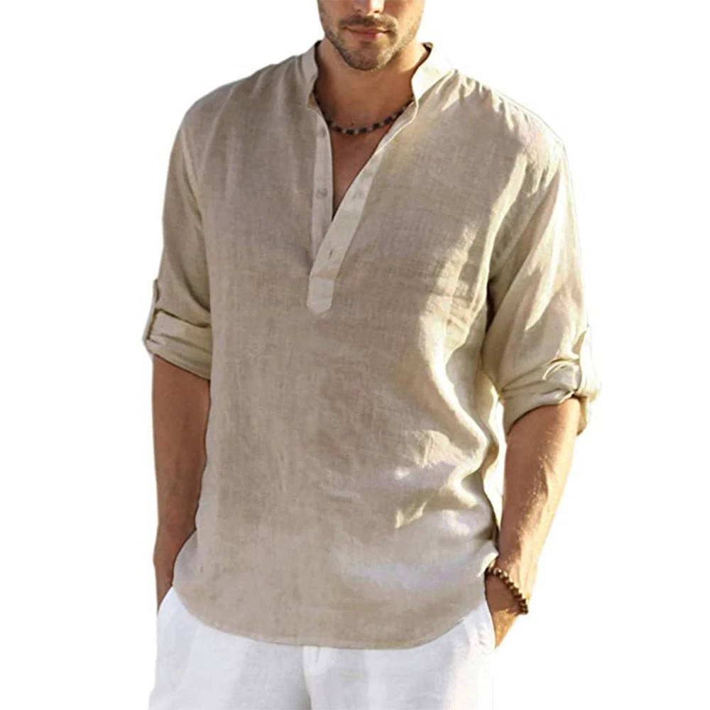 Gray Men's Shirt - flat lay